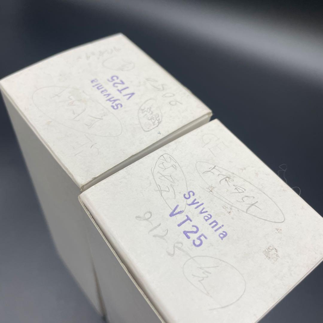 VT25 Sylvania ワンペアセット 真空管 （93）