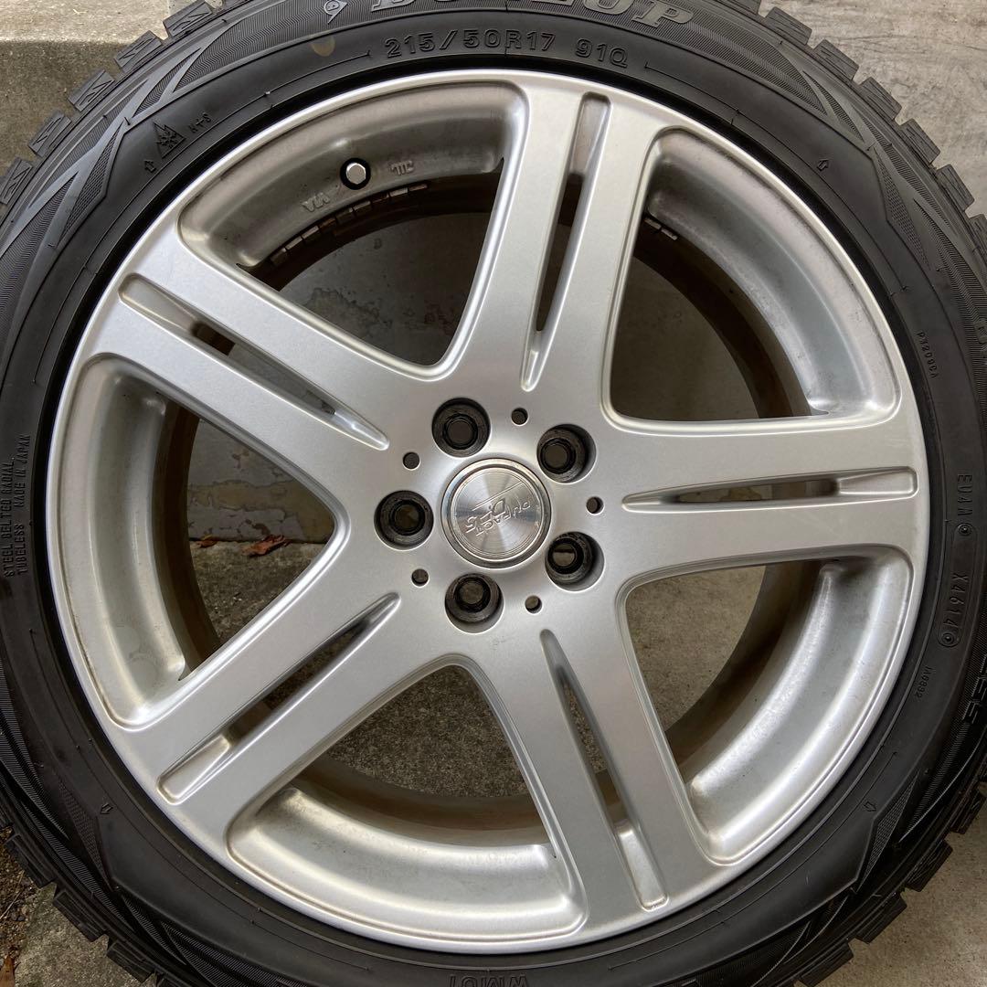 【アリ】カローラスポーツ スタッドレスタイヤとホイール　4本セット