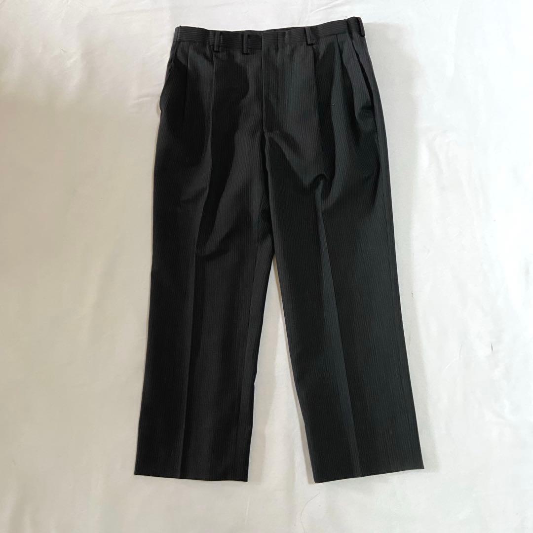 大きいサイズ✨BB7 アデランテ ストライプ セットアップスーツ グレー