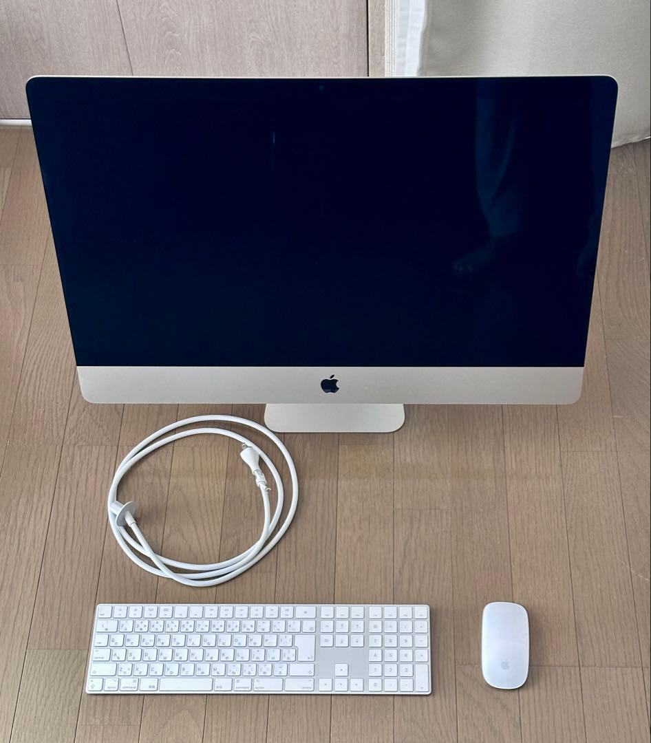 Macデスクトップ iMac 5K 27inch 2017 (RAM24GB / SSD512GB)