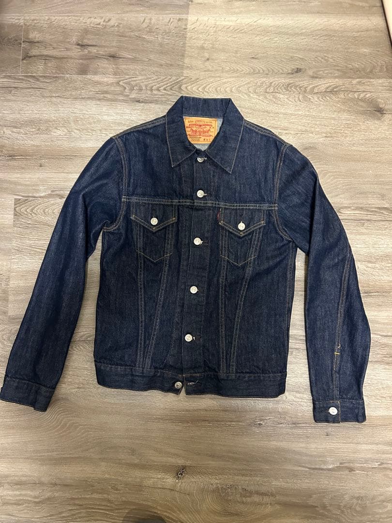 【美品】濃紺 70505 トラッカージャケット　M(38)