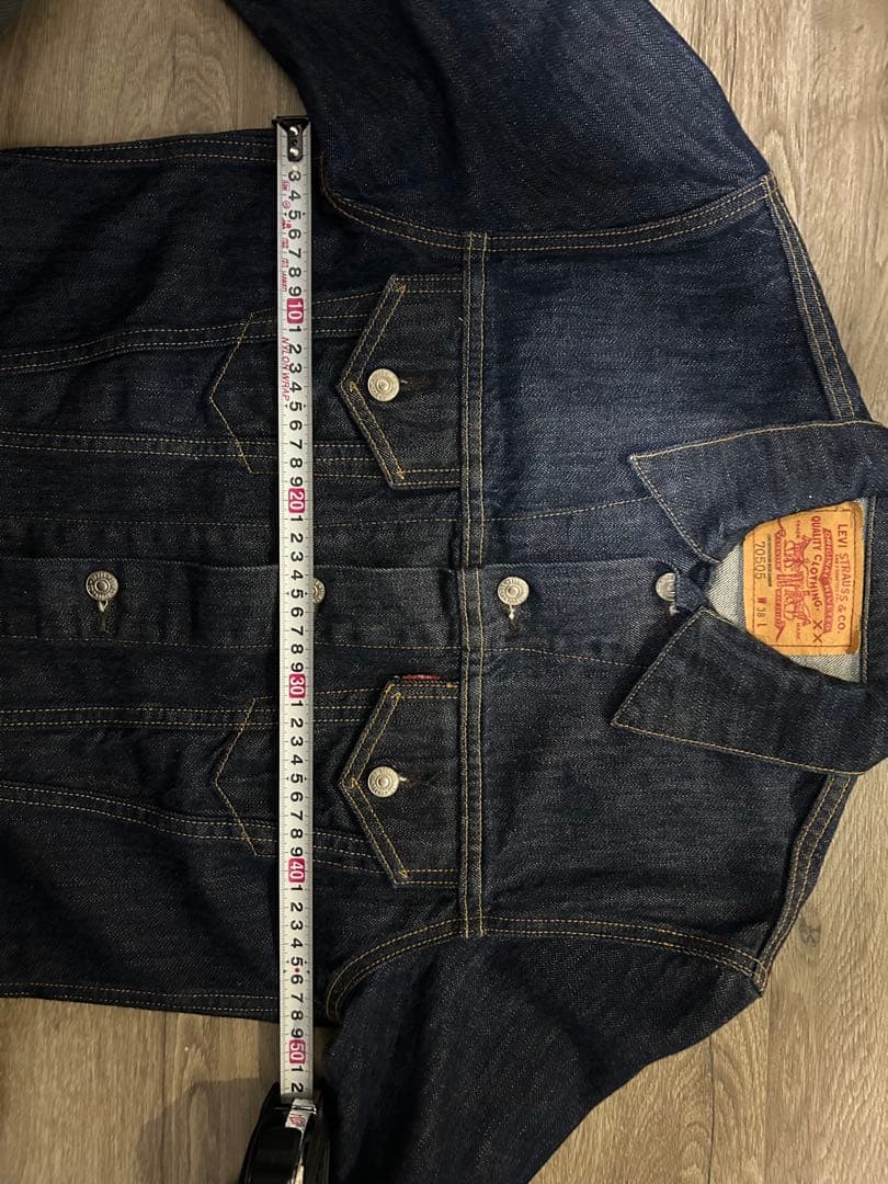 【美品】濃紺 70505 トラッカージャケット　M(38)