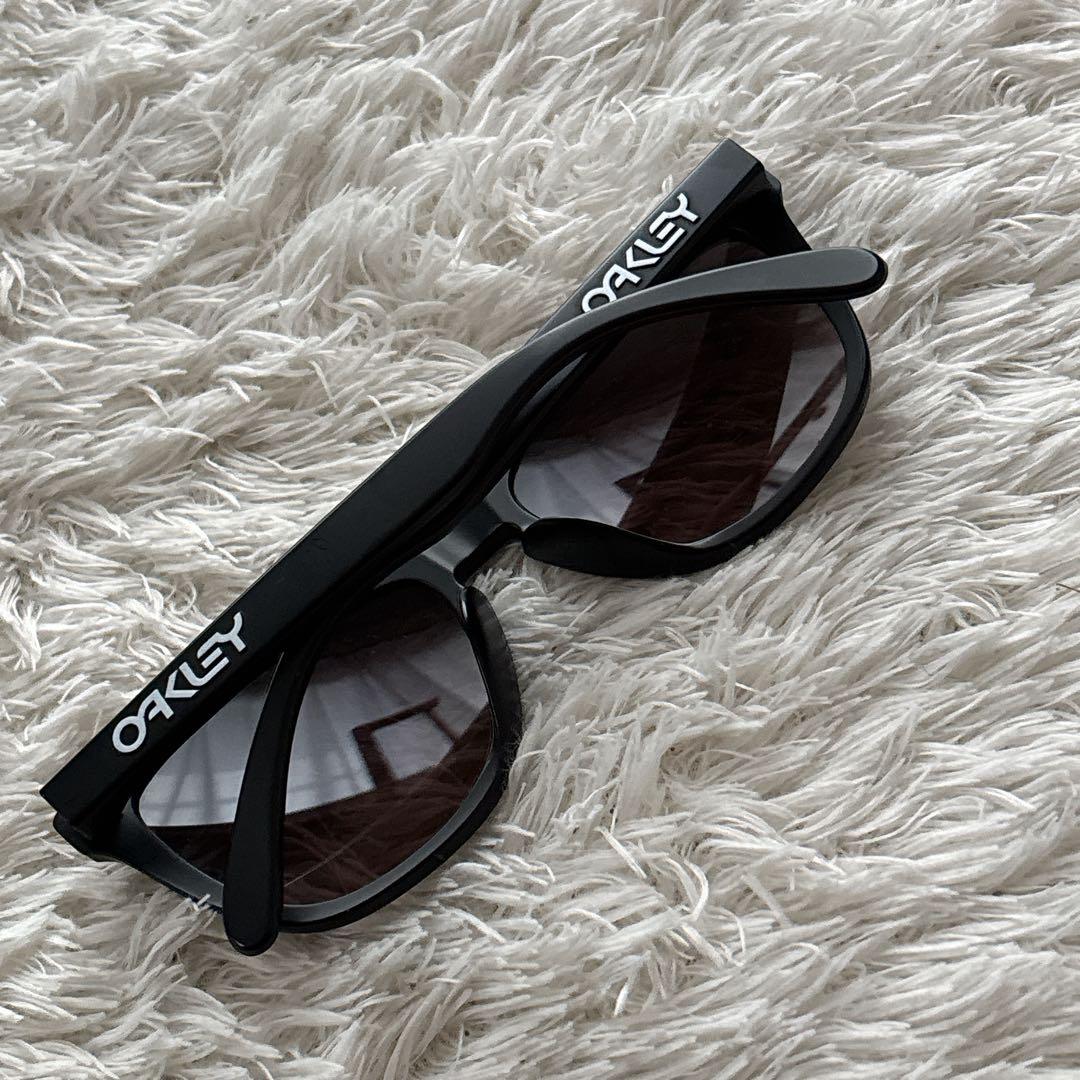 ラウンダー様リクエスト品】OAKLEY オークリーフロッグスキン マットブラック