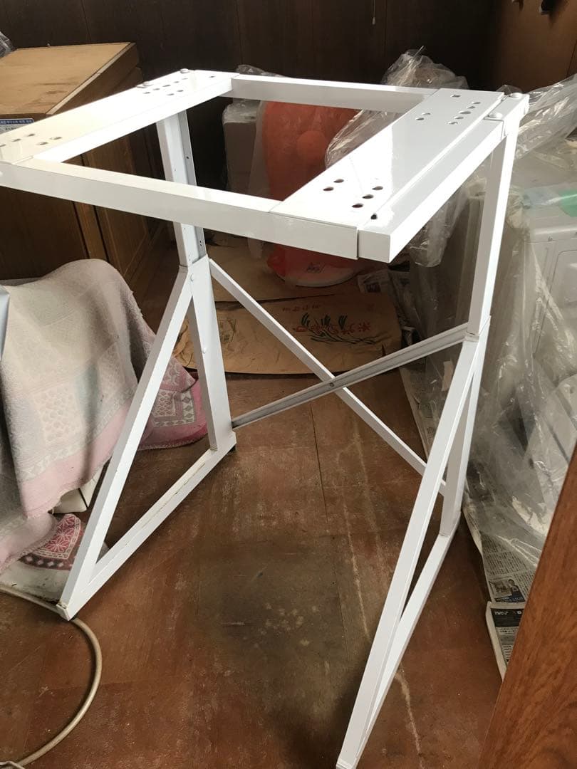 リンナイ ガス衣類乾燥機（幹太くん）乾燥容量8㎏ LPガス用 専用架台（高）付き