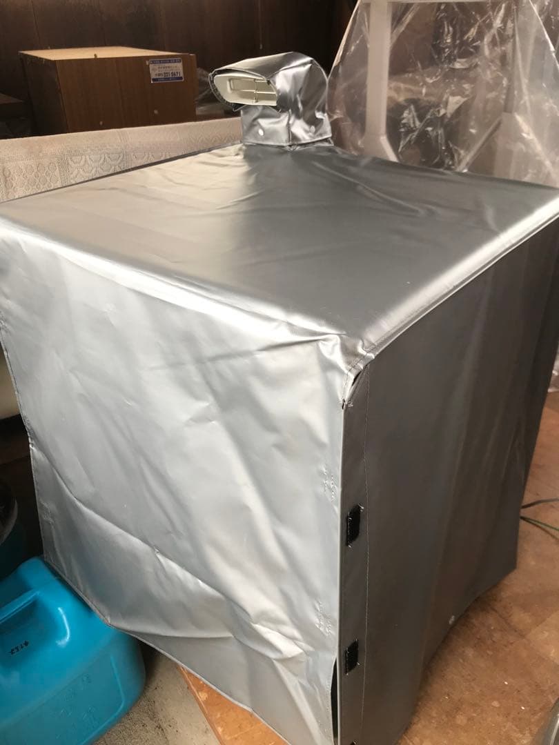 リンナイ ガス衣類乾燥機（幹太くん）乾燥容量8㎏ LPガス用 専用架台（高）付き