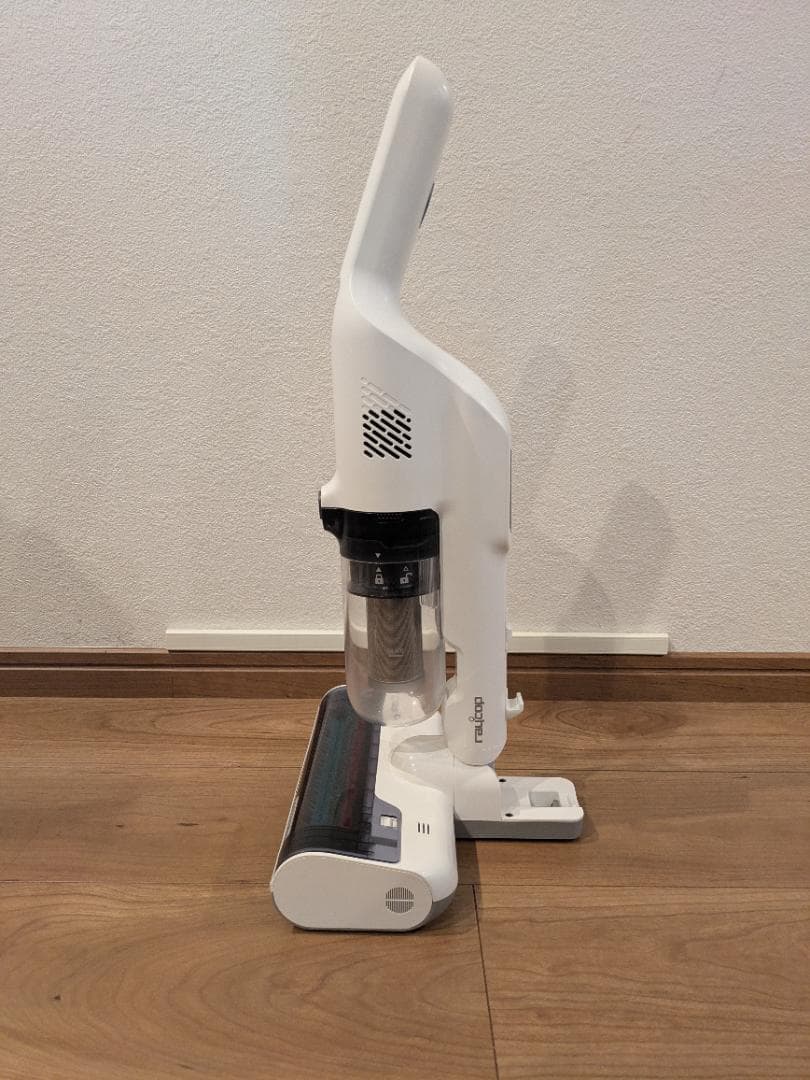 RAYCOP 布団クリーナー コードレス 白 充電器付