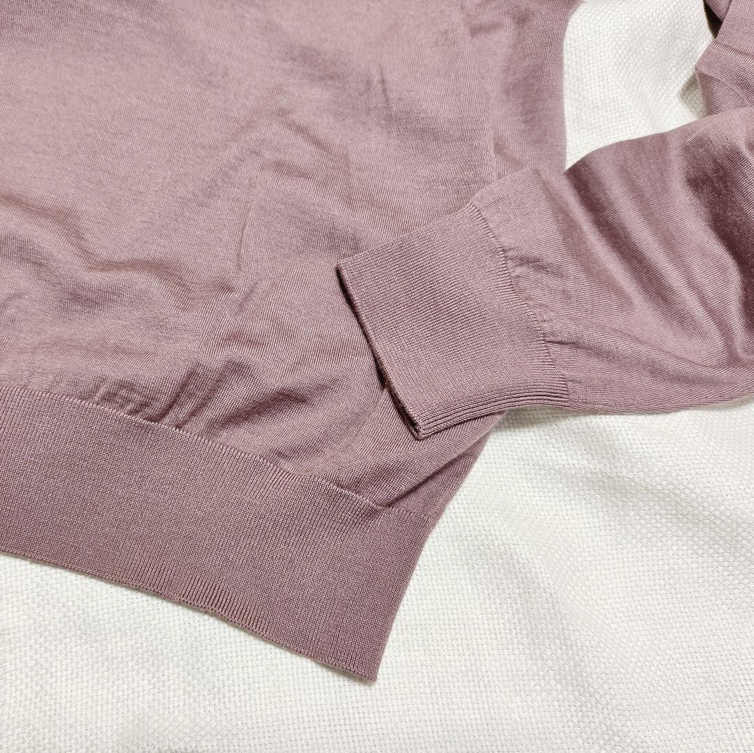 エルメネジルドゼニアZEGNAカシミアシルクCASHSETAタートルネックニット