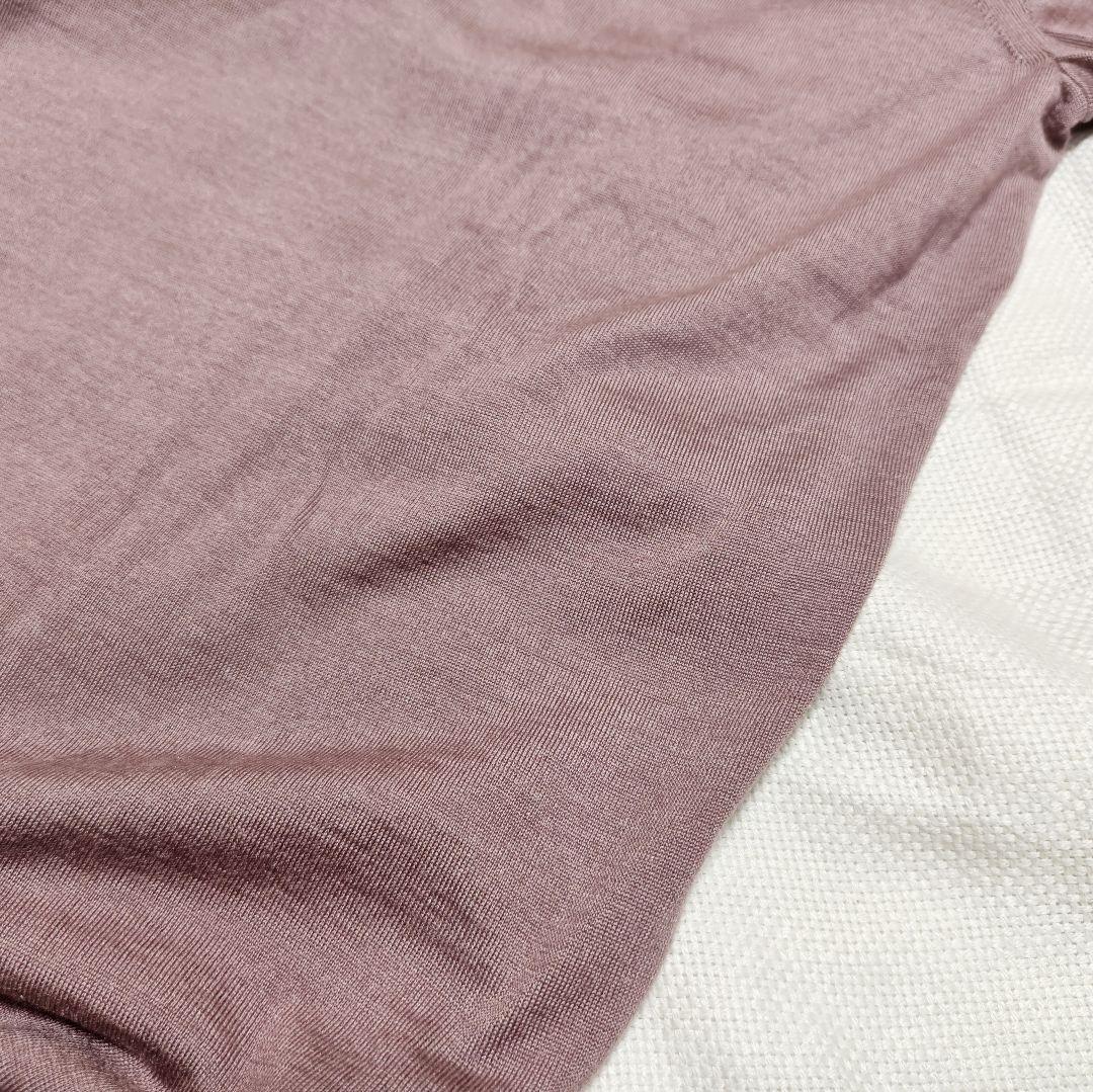 エルメネジルドゼニアZEGNAカシミアシルクCASHSETAタートルネックニット