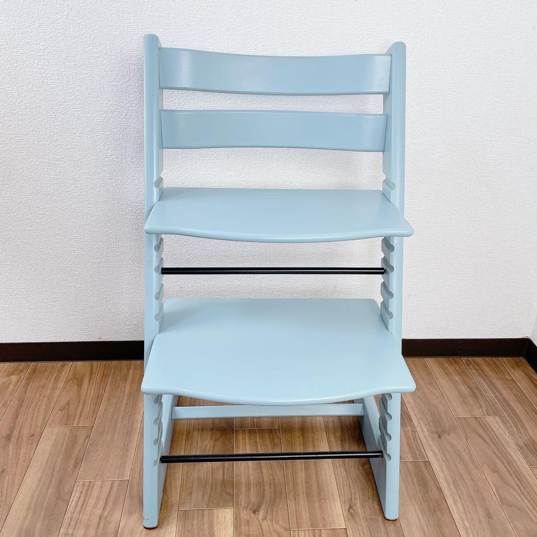 STOKKE TRIPP TRAPP No.6 アクアブルー ベビーチェア