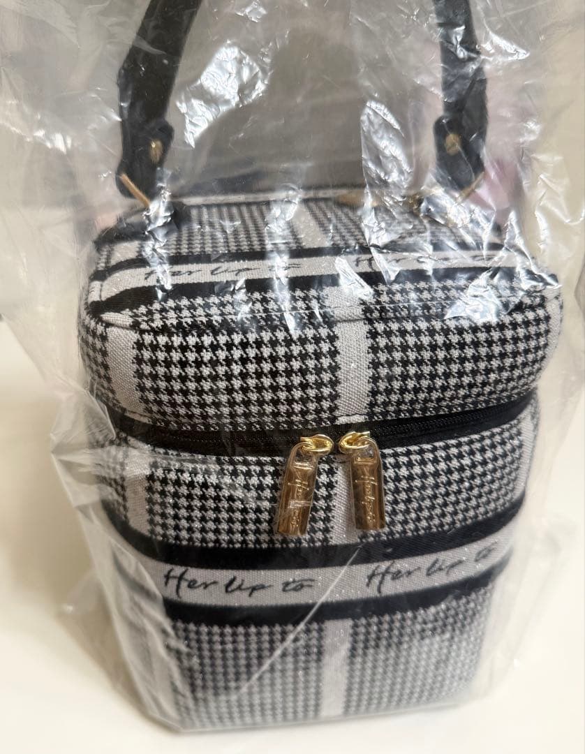 Her lip to ハリプ HLT Jacquard Vanity Bag