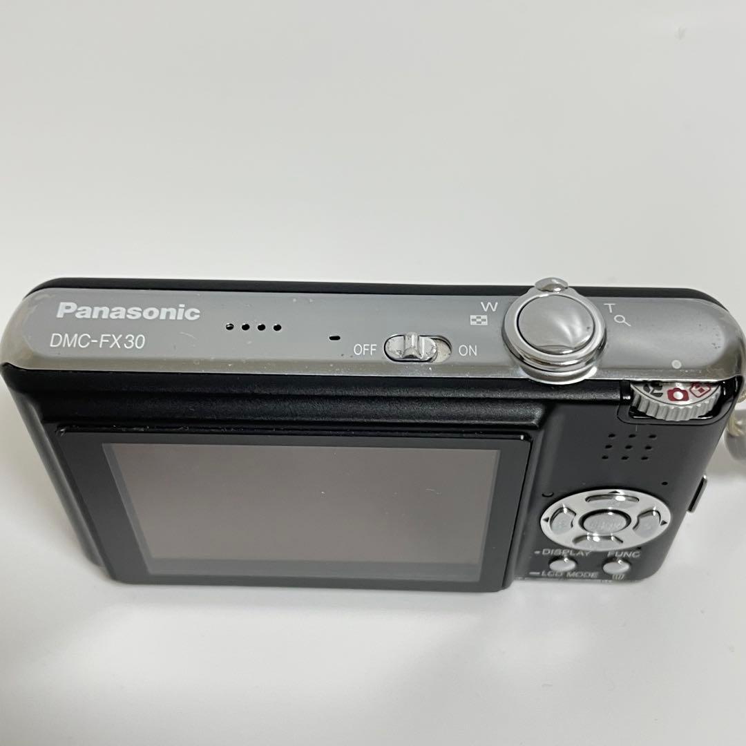 Panasonic LUMIX DMC-FX30 コンデジ　デジカメ　ブラック