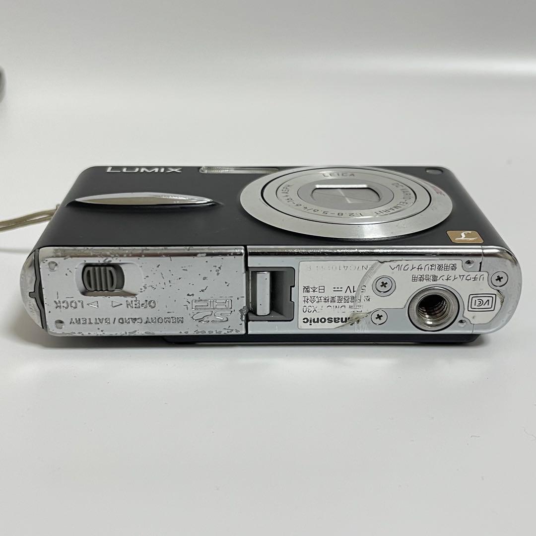 Panasonic LUMIX DMC-FX30 コンデジ　デジカメ　ブラック