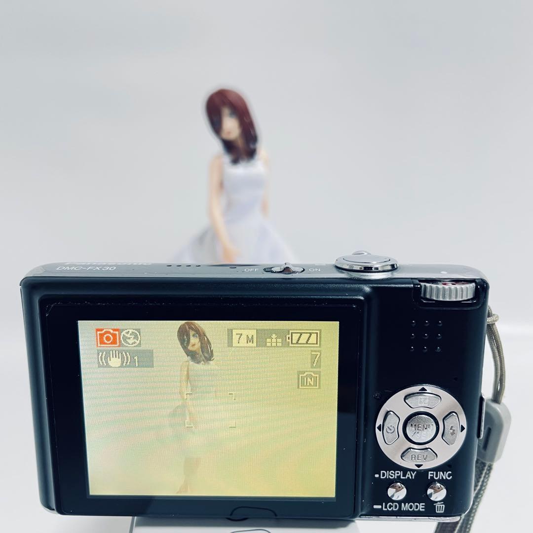 Panasonic LUMIX DMC-FX30 コンデジ　デジカメ　ブラック