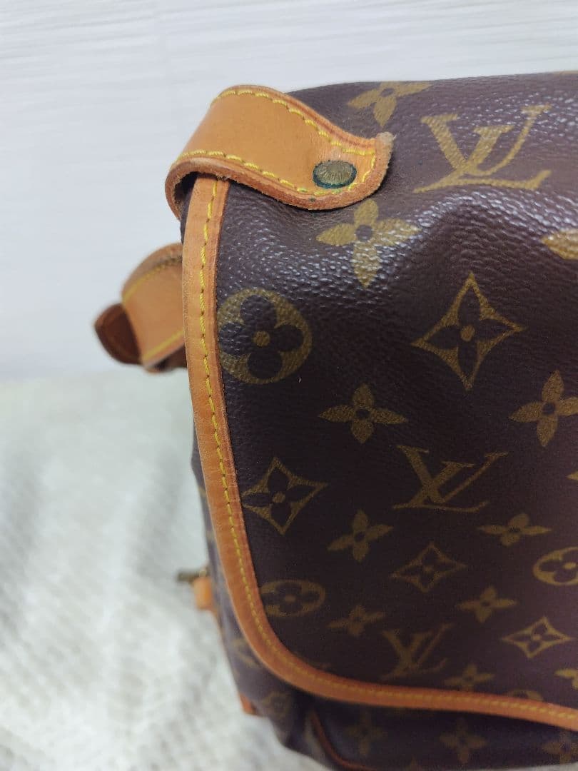 ルイヴィトン　モノグラム ソミュール35 ショルダーバッグ