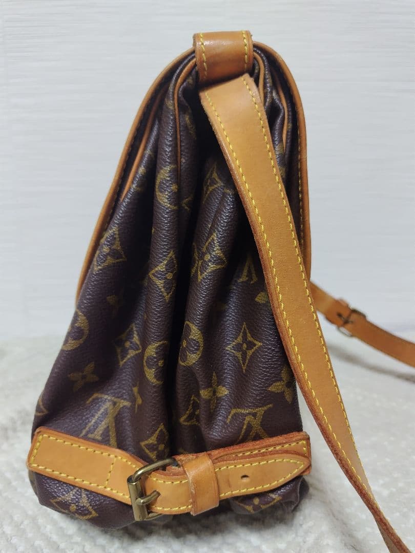 ルイヴィトン　モノグラム ソミュール35 ショルダーバッグ