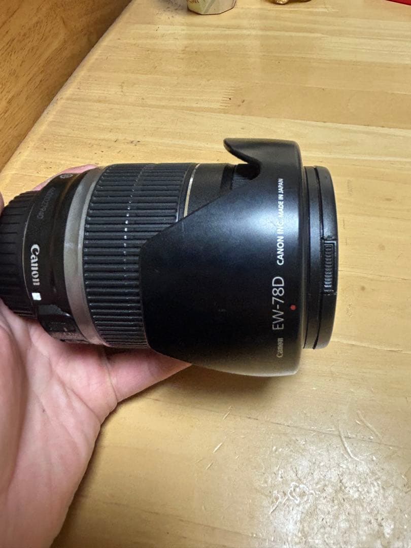 レンズ(ズーム) canon EF-S 18-200mm IS