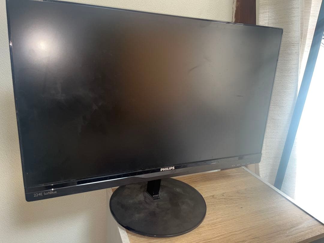 Philips 234S ブラックモニター 本体