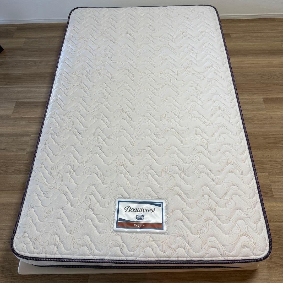 【極美品】シモンズ　セミダブルマットレス　ビューティレスト　レギュラー