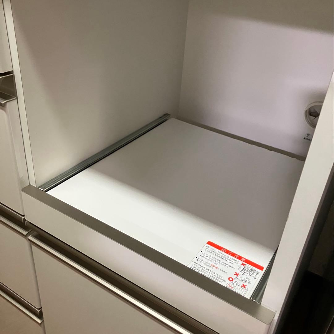 【専用】9on　ベルメゾン 食器棚 キッチンボード 日本製 120cm 白