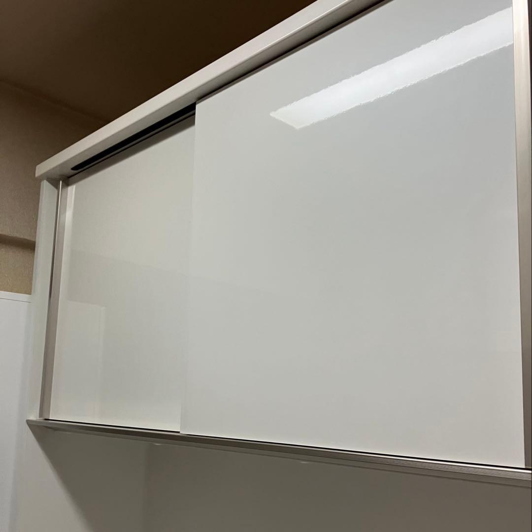 【専用】9on　ベルメゾン 食器棚 キッチンボード 日本製 120cm 白