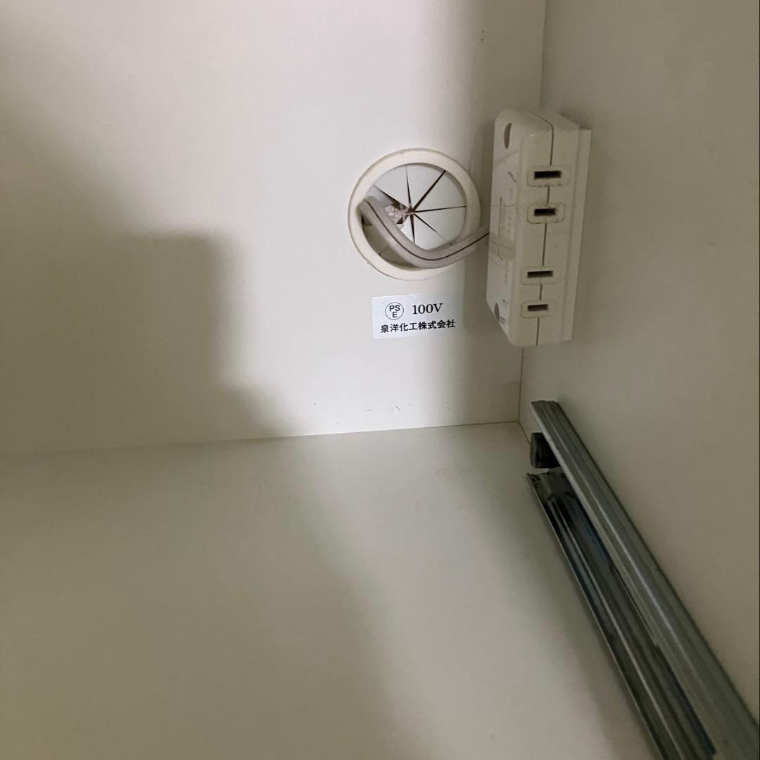 【専用】9on　ベルメゾン 食器棚 キッチンボード 日本製 120cm 白