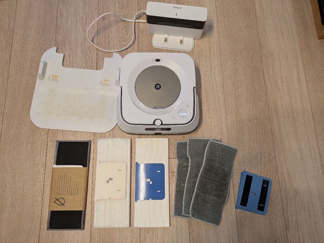 【動作確認済】iRobot ブラーバ jet m6 床拭きロボット 付属品多数
