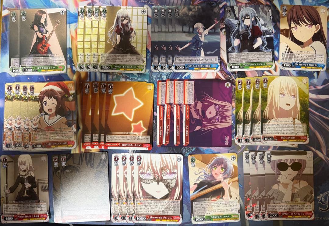 ヴァイスシュヴァルツ　バンドリ　宝門　デッキ＋調整パーツ