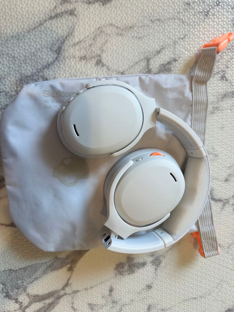 Skullcandy crusher ANC2ワイヤレスヘッドホン ホワイト