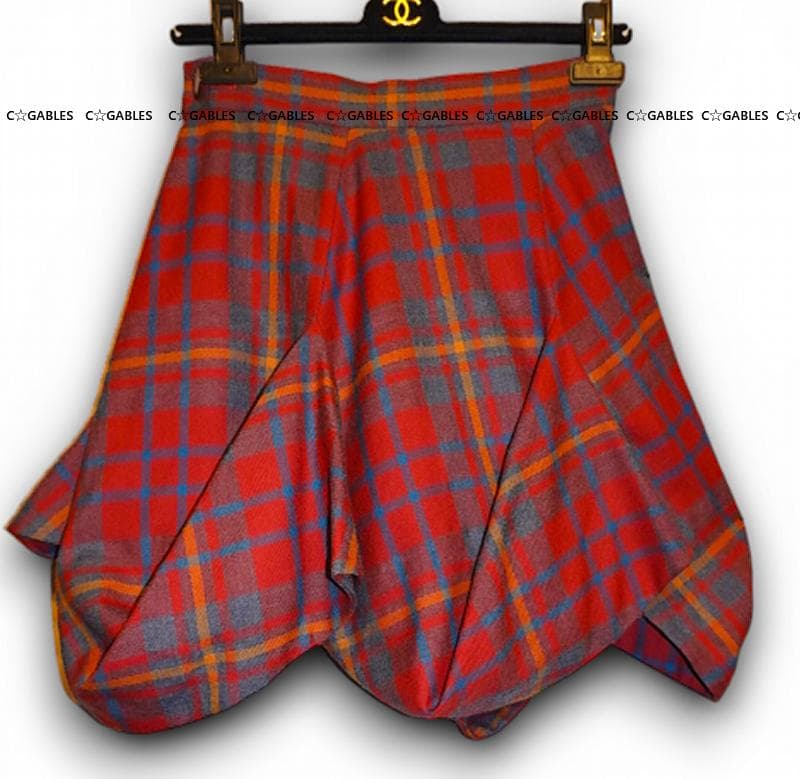 ★美品★ヴィヴィアンウエストウッド　チェック柄　バルーンスカート