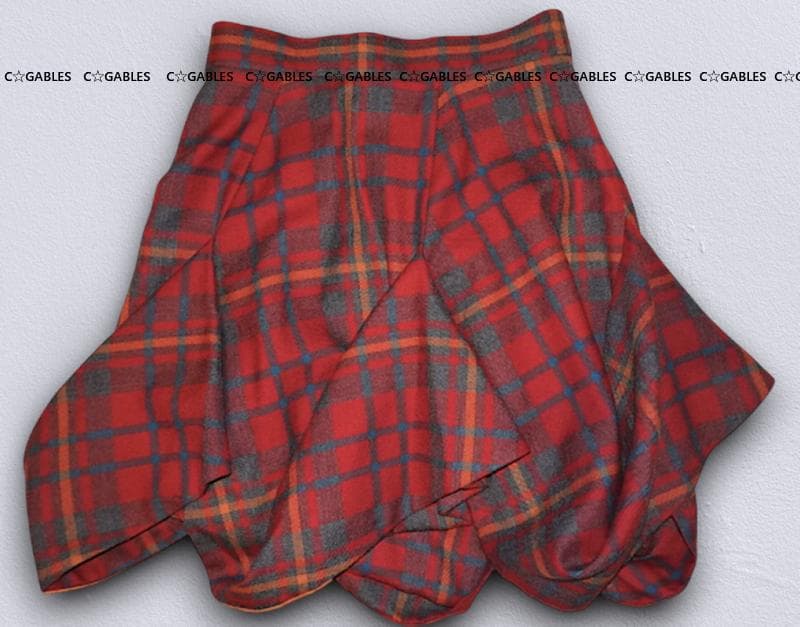 ★美品★ヴィヴィアンウエストウッド　チェック柄　バルーンスカート