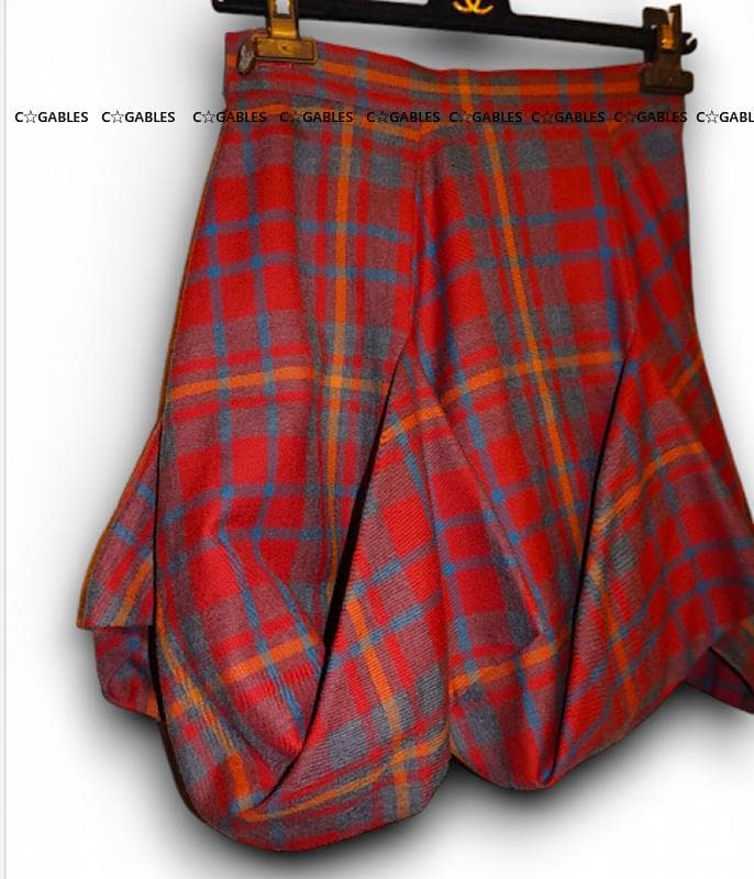 ★美品★ヴィヴィアンウエストウッド　チェック柄　バルーンスカート