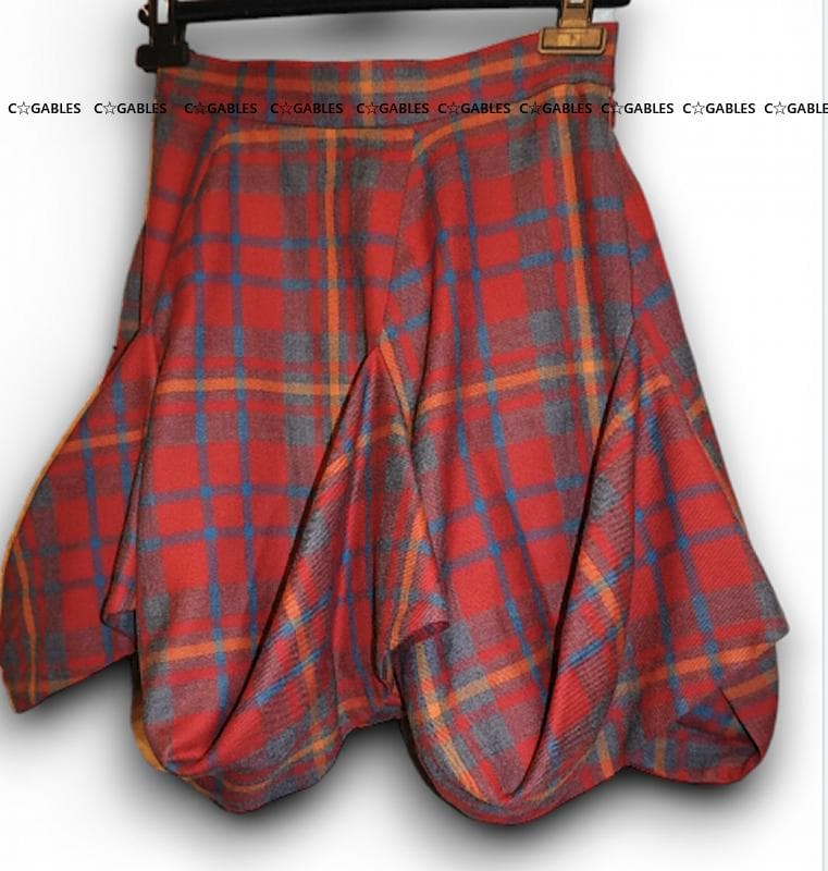 ★美品★ヴィヴィアンウエストウッド　チェック柄　バルーンスカート