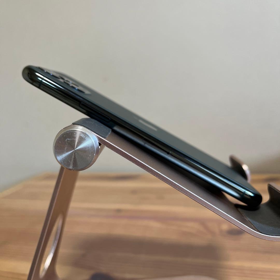 バッテリー100%超美品iPhone11 Pro 64GB ミッドナイトグリーン