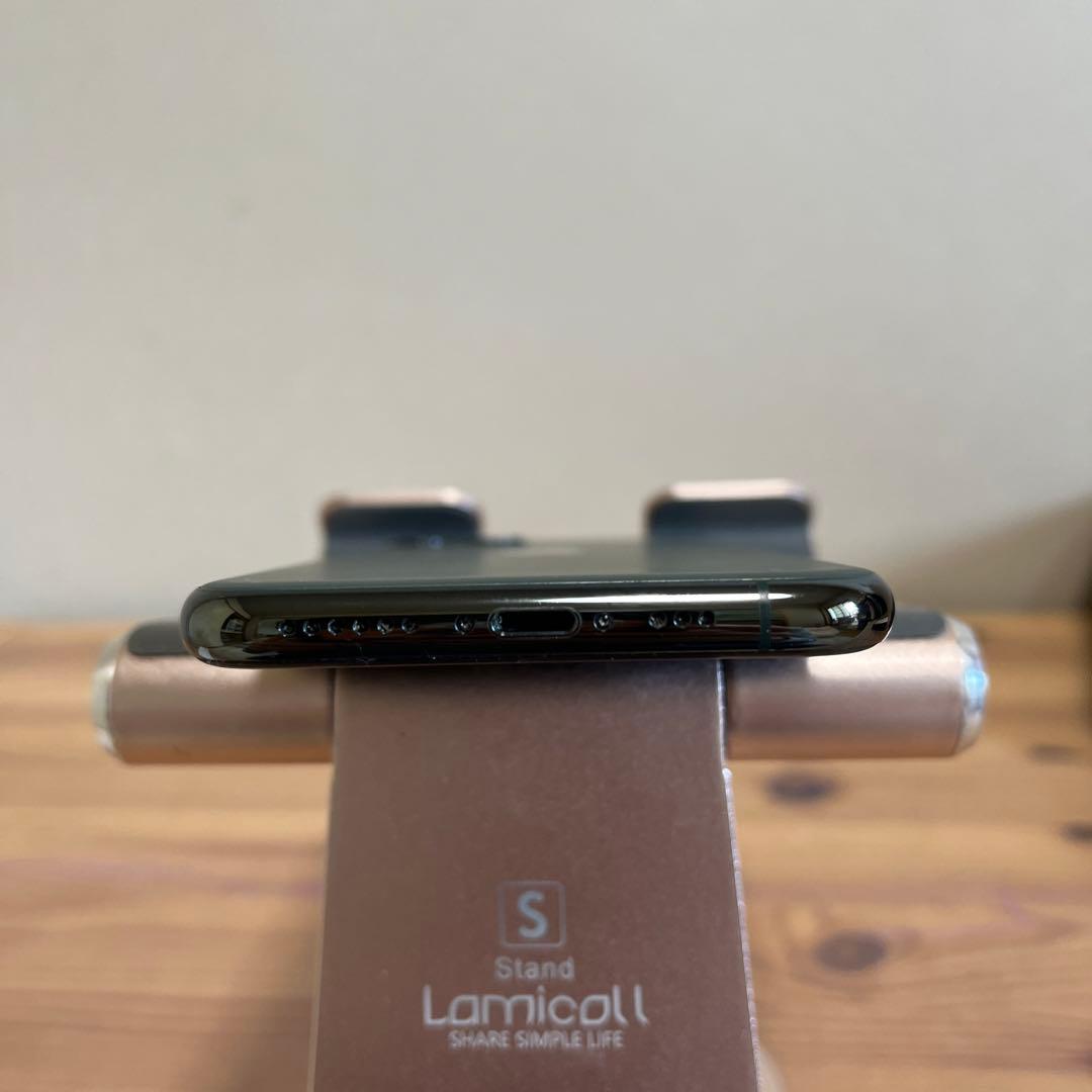 バッテリー100%超美品iPhone11 Pro 64GB ミッドナイトグリーン