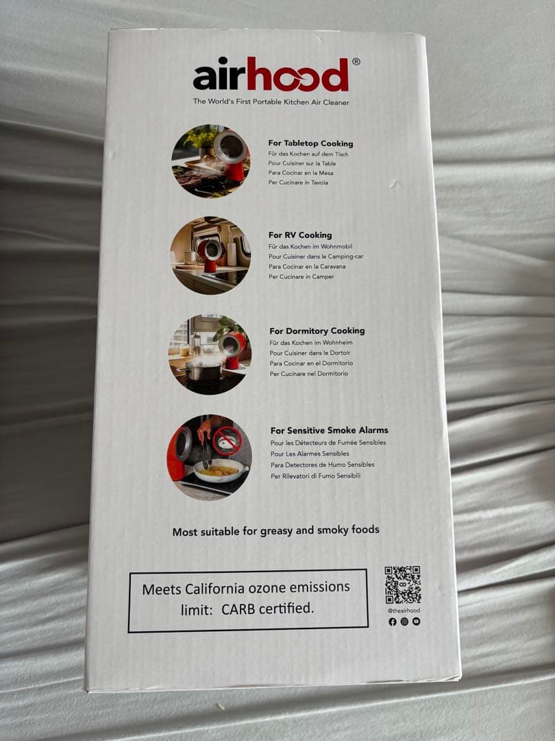 新品未使用　airhood air hood エアフード