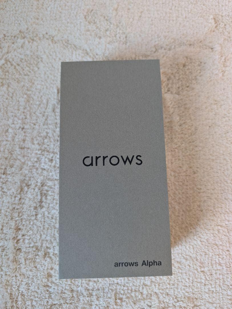新品未開封　arrows Alpha M08 ホワイト アローズ simフリー