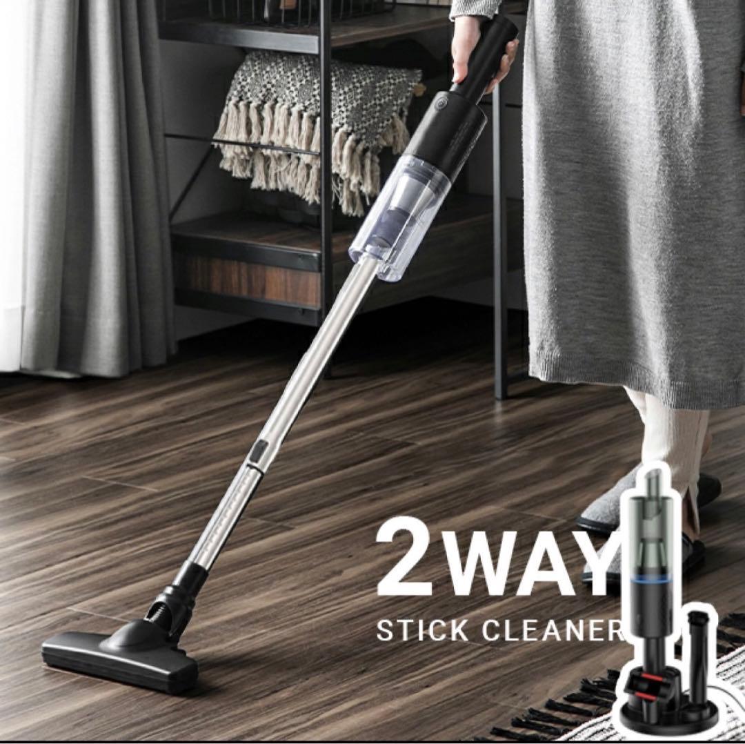 ✨新品・未使用✨掃除機 コードレス掃除機 2way超軽量 ハンディクリーナー