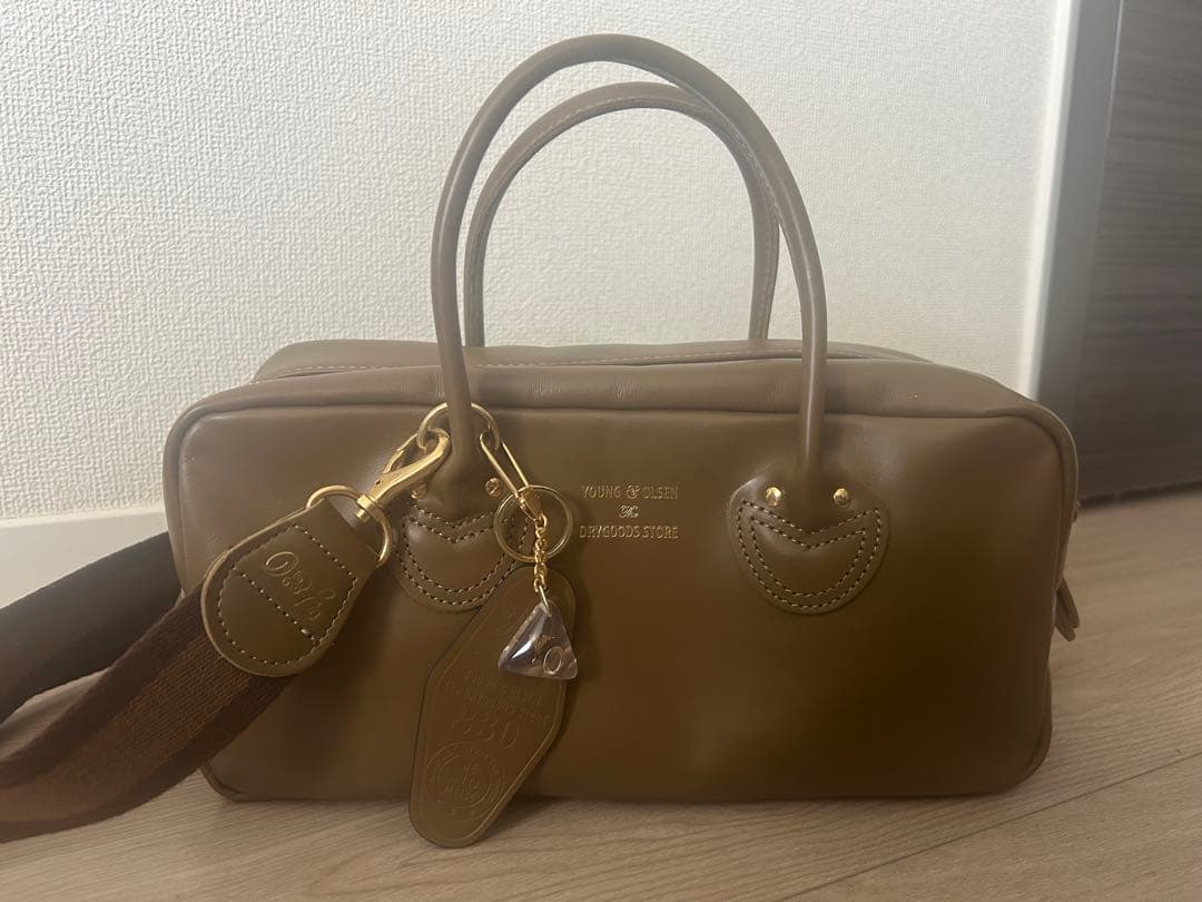 【お値下げ】ヤングアンドオルセン　フレームワーク別注 ボストンバッグ