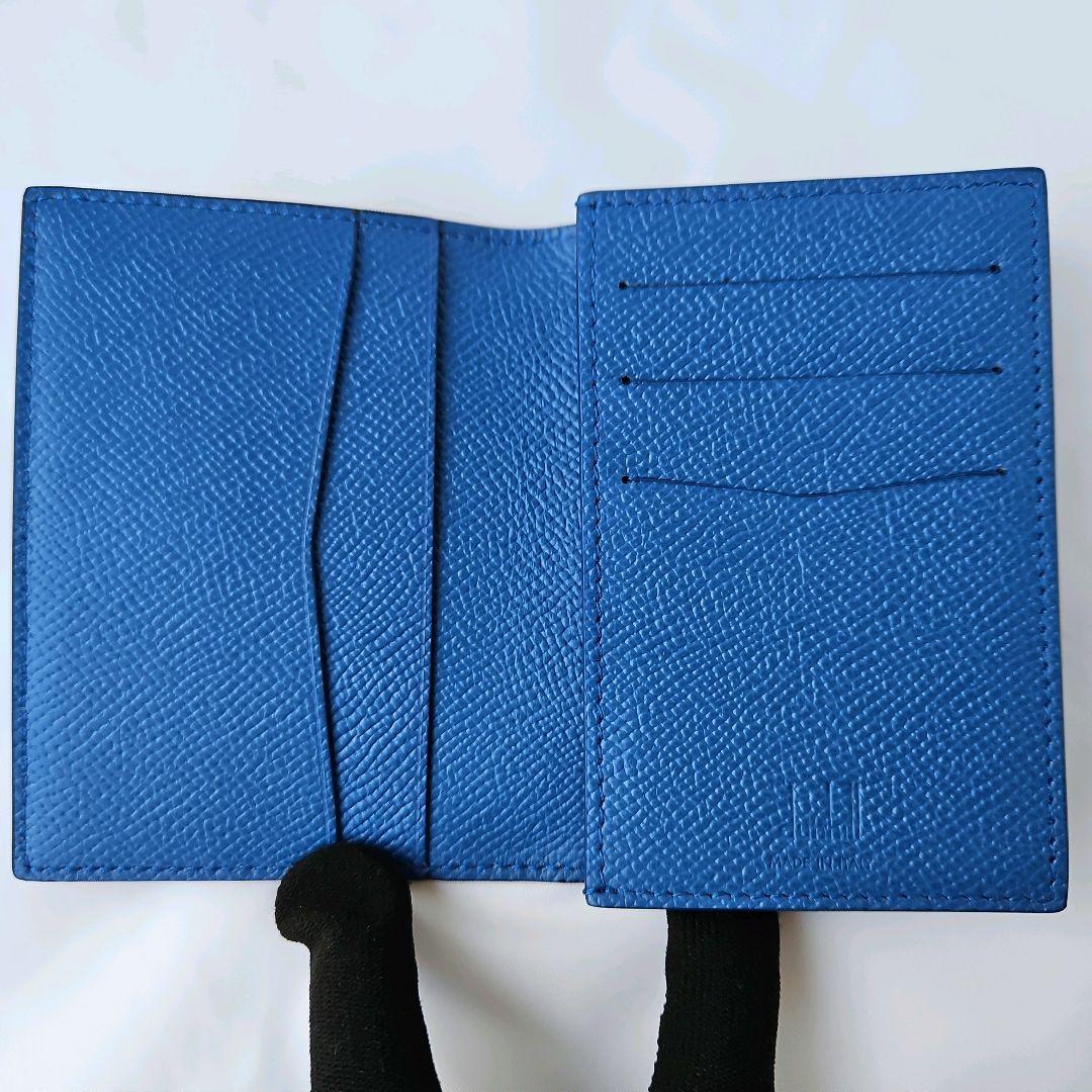 極美品☆ 現行 ダンヒル カドガン 名刺入れ カードケース レザー バイカラー