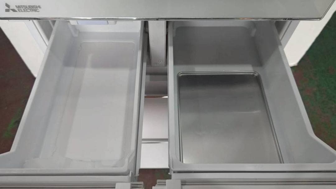 【完動品】MITSUBISHI 三菱 冷凍冷蔵庫 MR-B46FL-W1