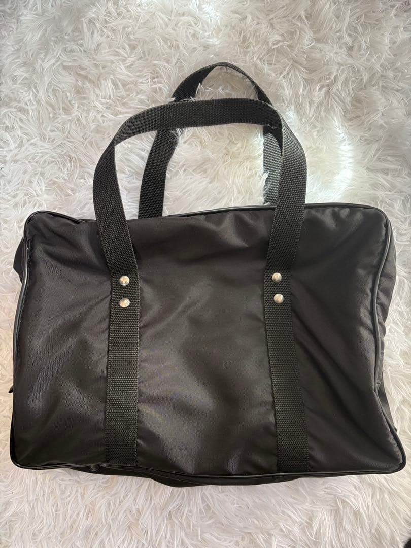 希少品　ワッペ　黒紫　黒　スクバ