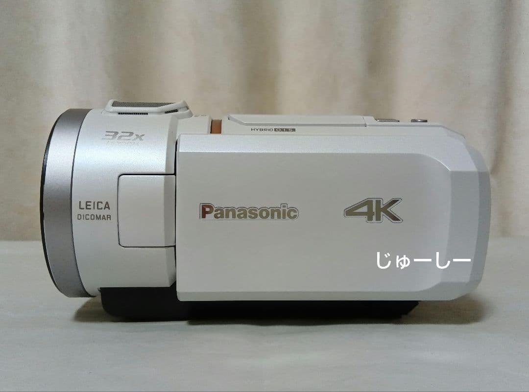 デジタル 4K ビデオカメラ　パナソニック　VX2M　ホワイト