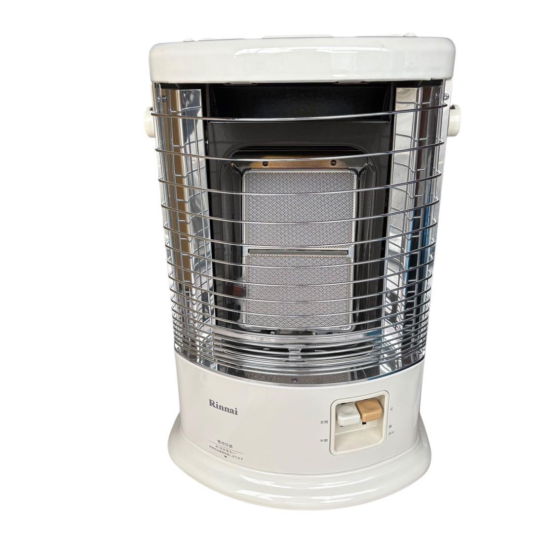 美品　リンナイ　都市ガス　赤外線　ガスストーブ　R-852PMS3