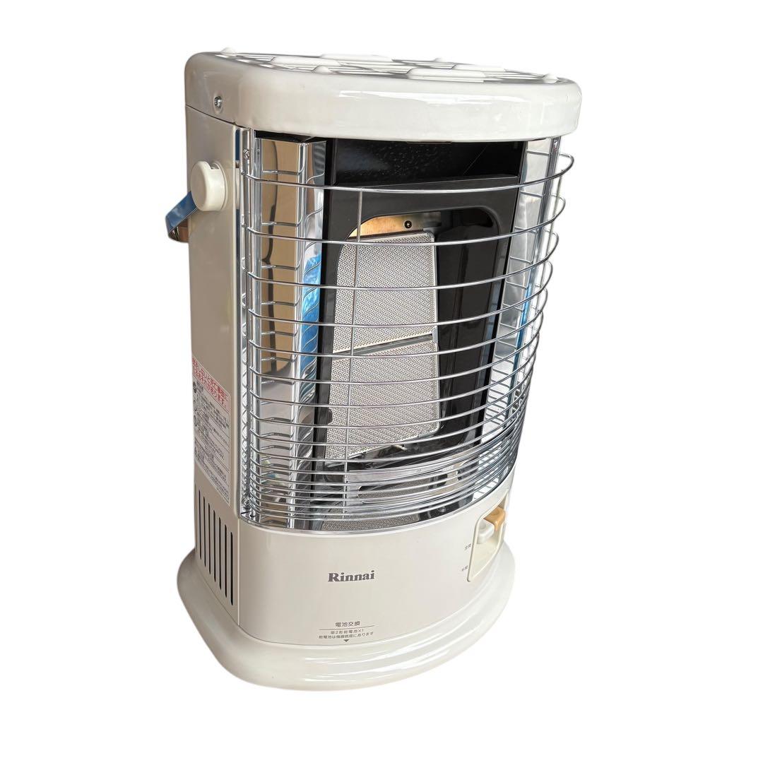 美品　リンナイ　都市ガス　赤外線　ガスストーブ　R-852PMS3