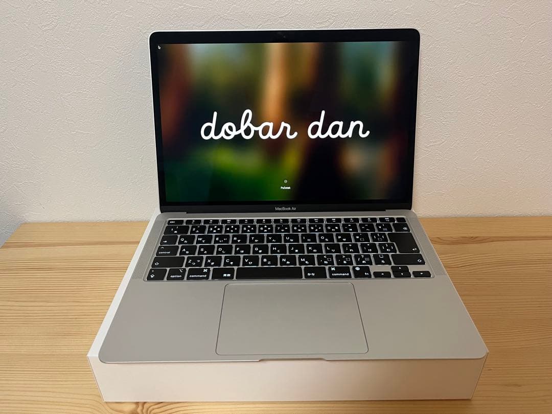 美品MacBook Air （M1 2020) 16GB/512GB