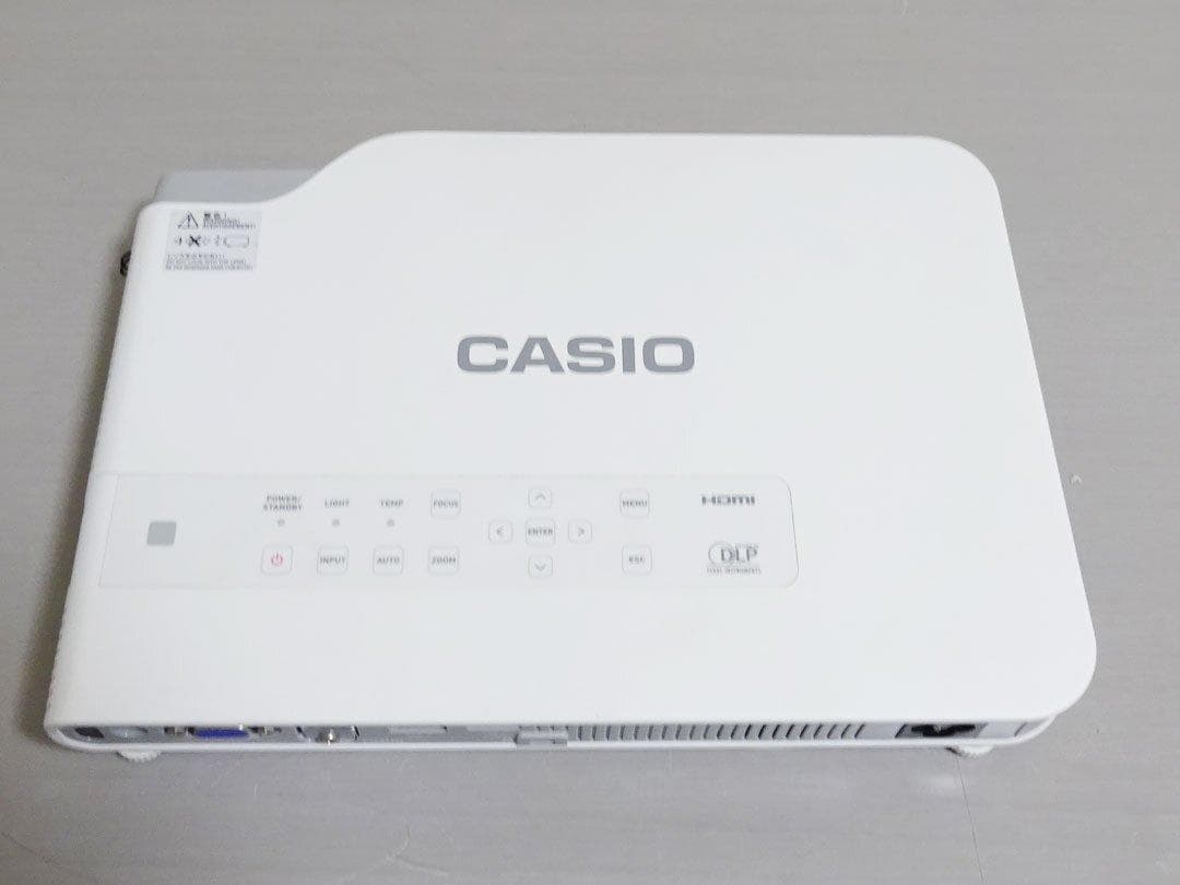 CASIO XJ-A257 スリムモデルプロジェクター ライト使用時間 271H