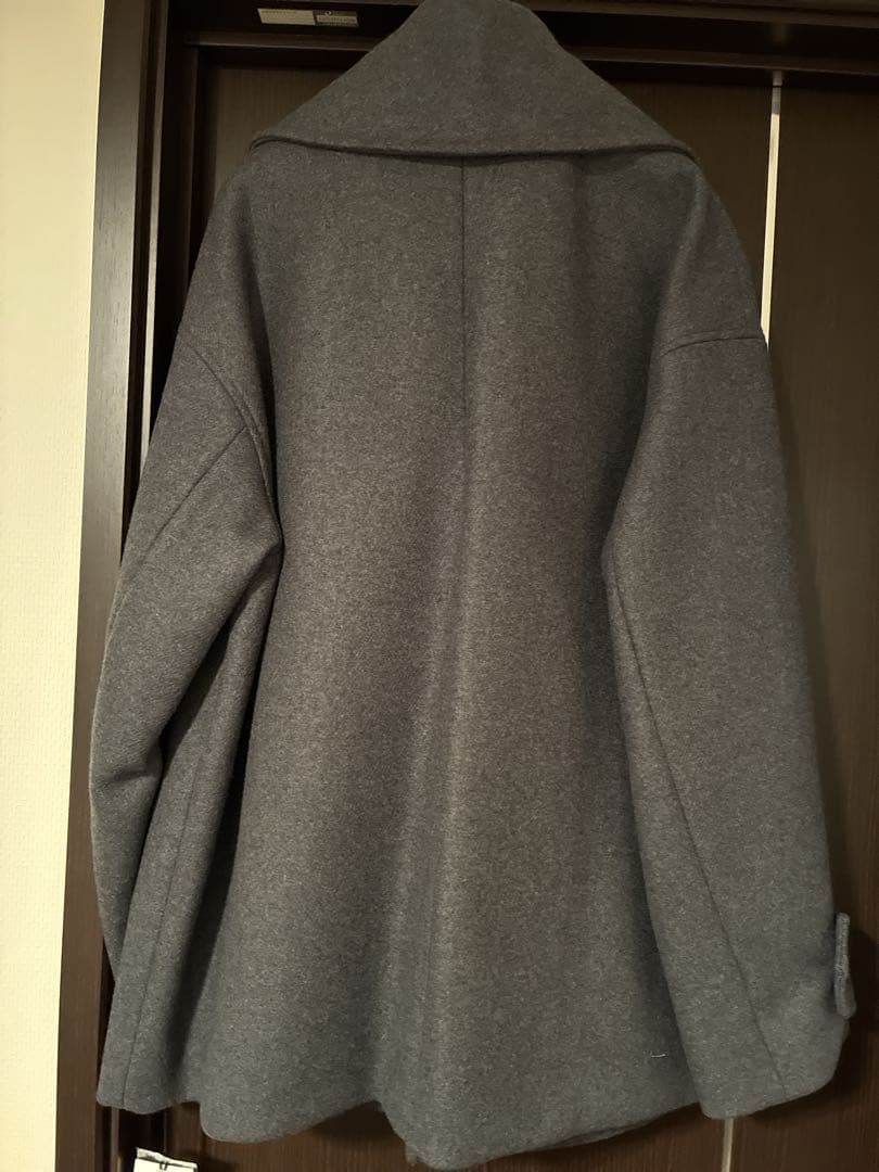 HER.ビックカラーコート　グレー新品タグ付き