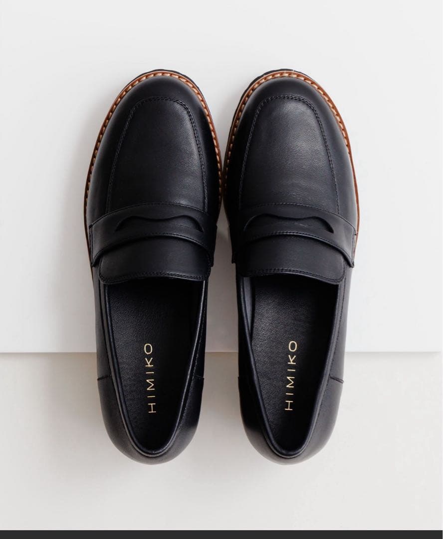 卑弥呼　【箱あり】トラックソールローファー 24.0