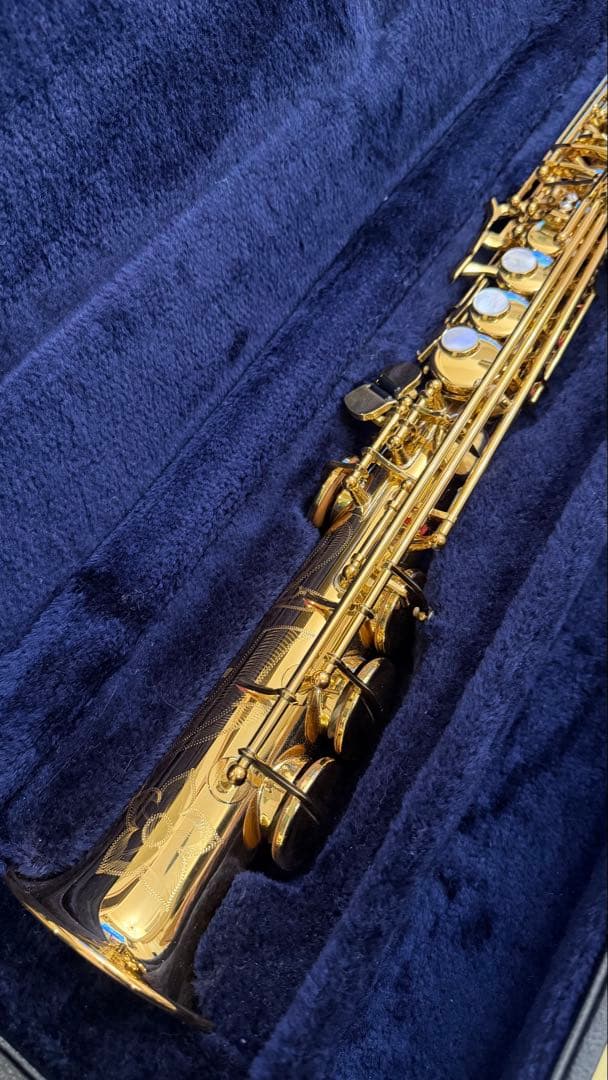 シトロン　YAMAHA ソプラノサックス　YSS 875EX ケース付き