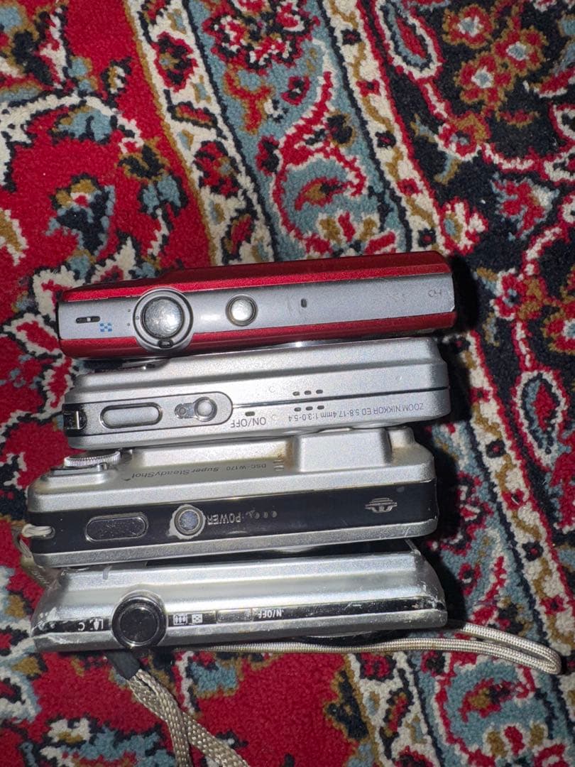 デジタルカメラ 4台セット Nikon Canon Casio Sony